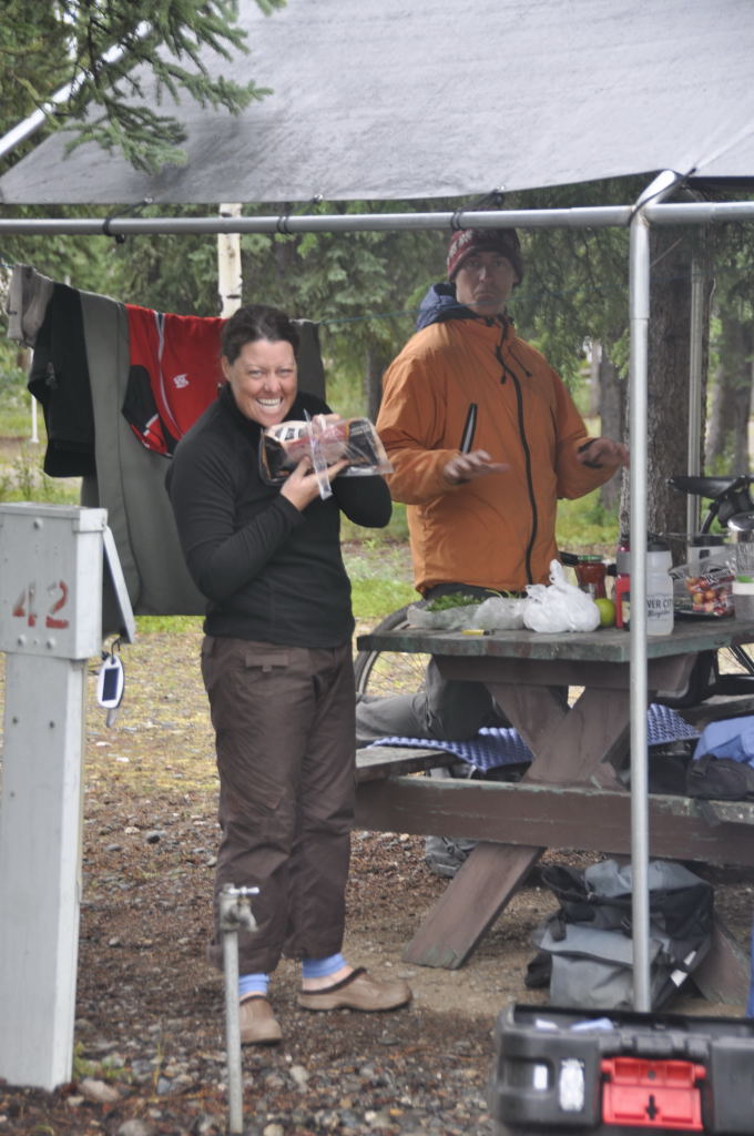 Jo mit Speck für die Burritos